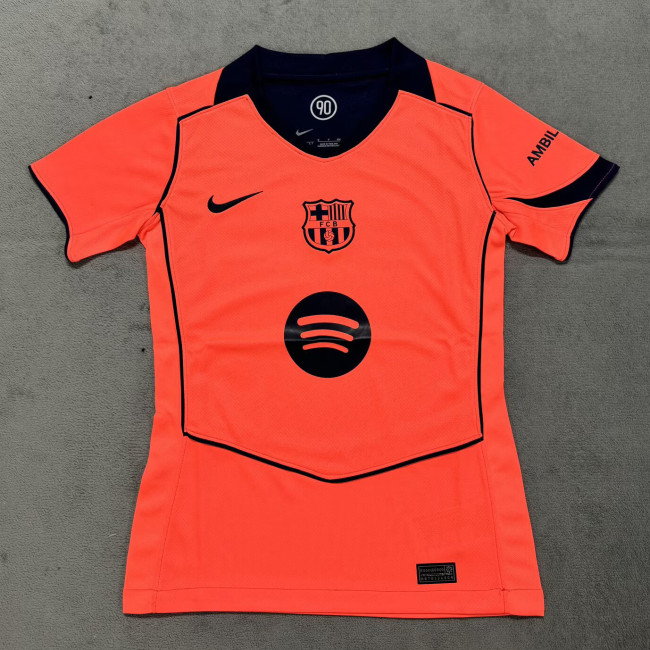 25/26 Women Barcelona Third Away Jersey | Fan Version