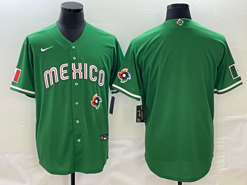 Mexico WBC Jersey-Green