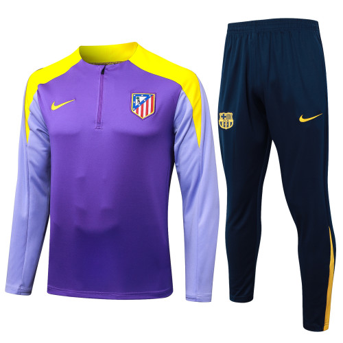 25/26 Atletico Madrid Kids Tracksuits