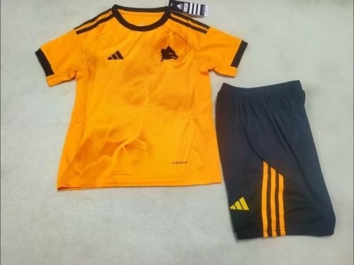 25/26 AS Roma  Away Kids Kit
