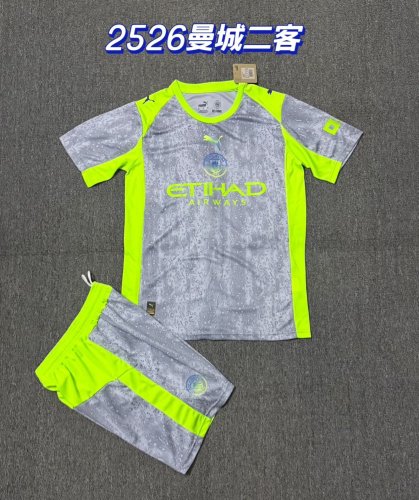 25/26 Manchester City Third Away Adults Uniform