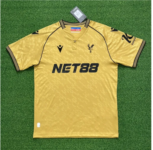 25/26 Crystal Palace Eagle Gold Man Jersey | Fan Version