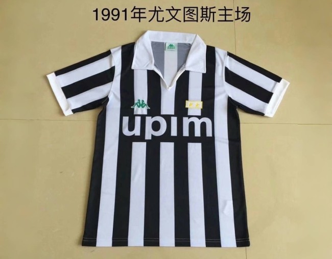 Retro Juventus 1991 home