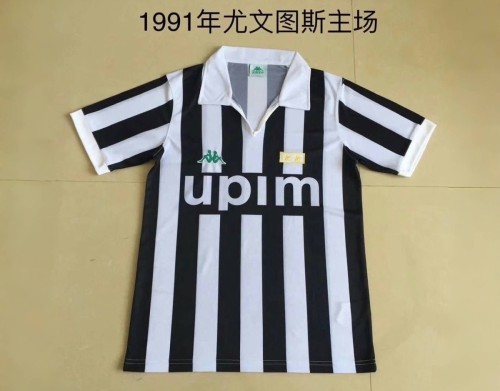 Retro Juventus 1991 Home Jersey