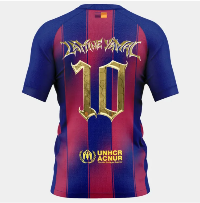 2025 Barcelona Lamine Yamal Kopa Trophy Edition Men Jersey | Fan Version