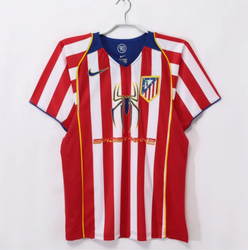 Retro Atletico Madrid 2004/05 Home Jersey