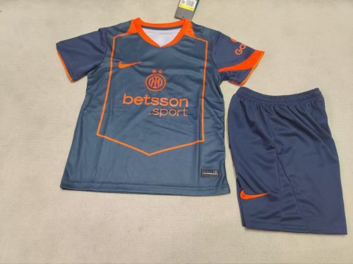 25/26 Inter Milan Third  Away Kids Kit