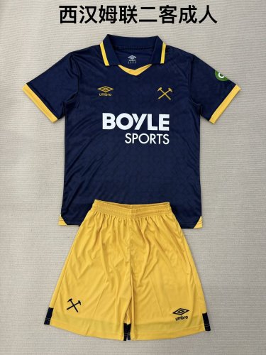 25/26 West Ham United Third Away Adult Uniform