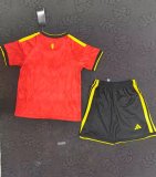 2026 Belgium World Cup Home Kids Kit