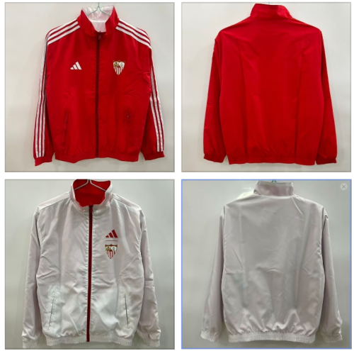2025 Sevilla Double-Sided Windbreaker Jacket