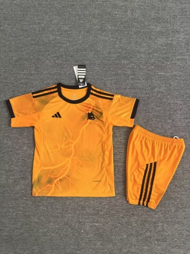 25/26 AS Roma  Away Kids Kit