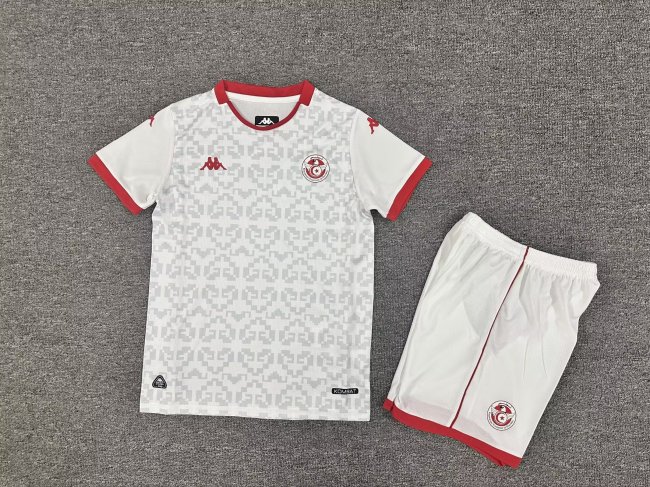 25/26 Tunisia  Away Kids Kit