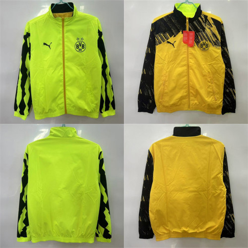 2025 Borussia Dortmund Double-Sided Windbreaker Jacket