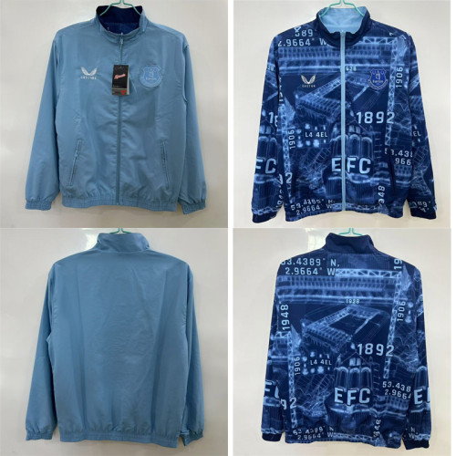 2025 Everton Double-Sided Windbreaker Jacket