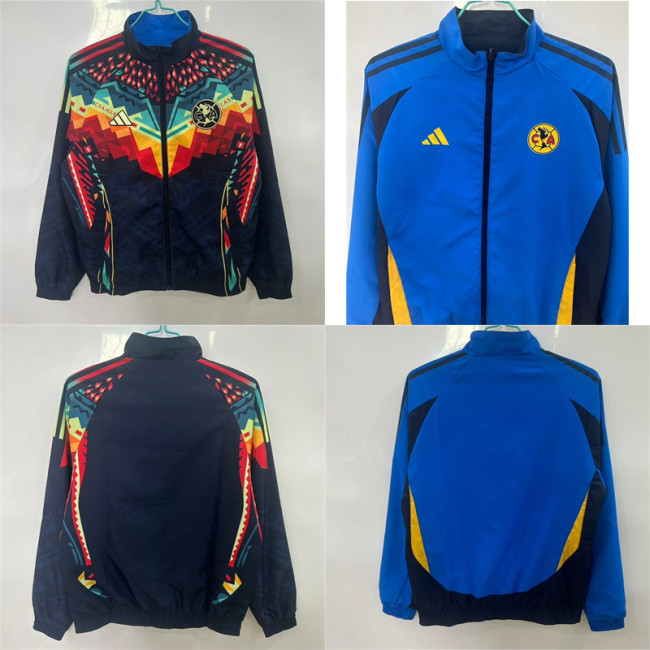 2025 Club America Double-Sided Windbreaker Jacket