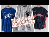 MLB Los Angeles Dodger Full Team Customizable-Heat-Press logo-Blue