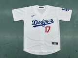 MLB Los Angeles Dodger Full Team Customizable-Heat-Press logo-White