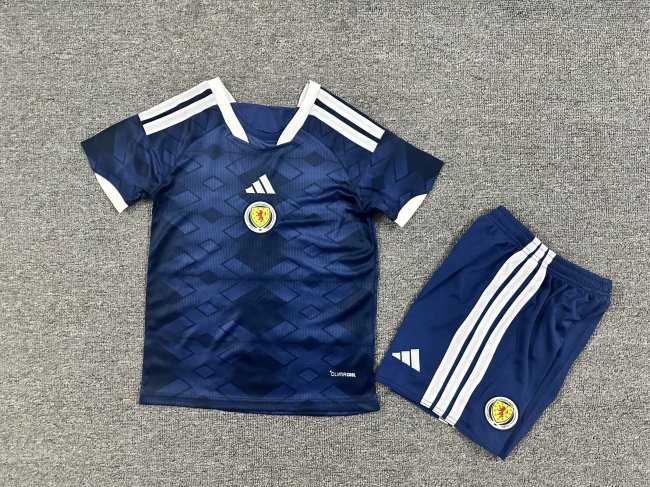 2026 Scotland World Cup Home Kids Kit