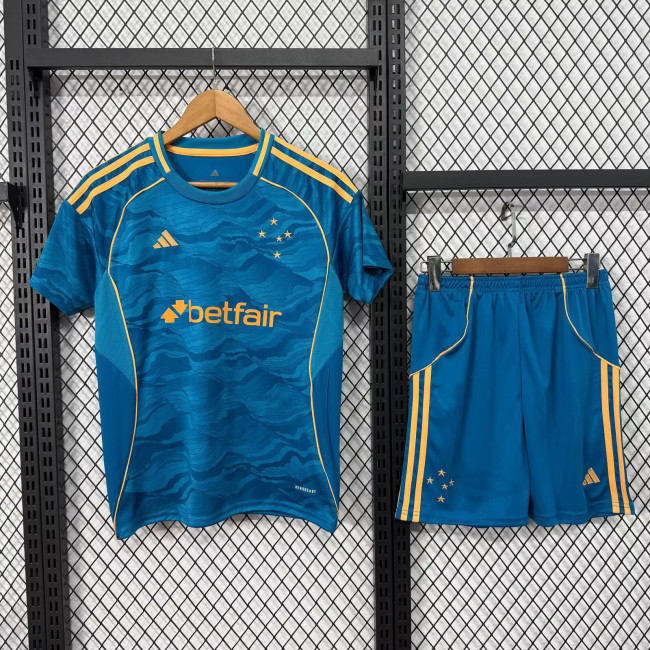 25/26 Cruzeiro Third Away Kids Kit