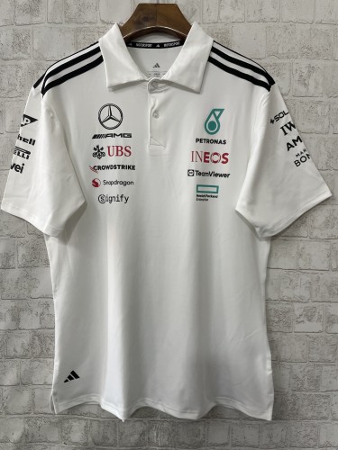 2025 F1 Mercedes Racing Polo Shirt
