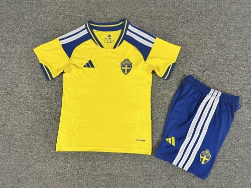 2026 Sweden  World Cup Home Kids Kit