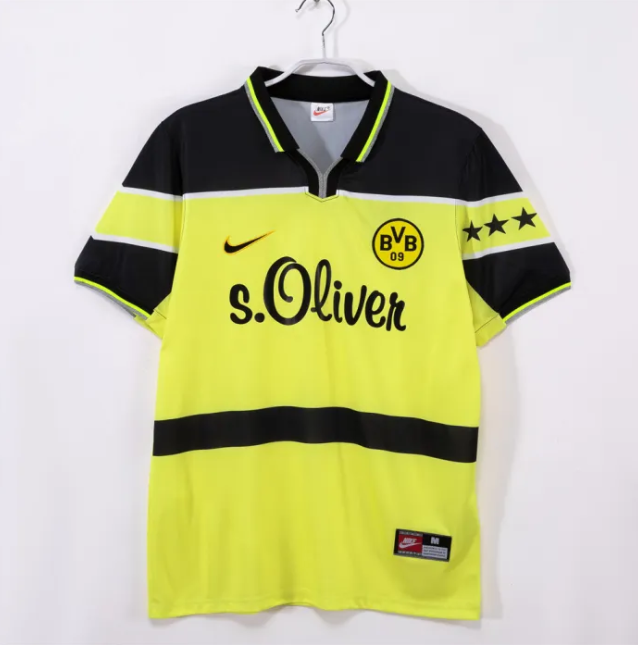 Retro 97/98 Borussia Dortmund Home Jersey