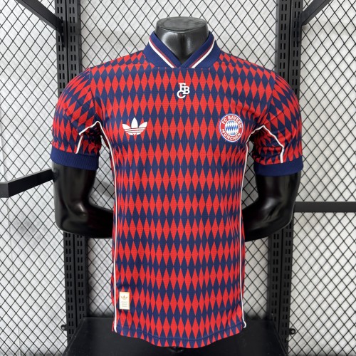 25/26 Bayern Munich Retro Man Jersey |  Player Version