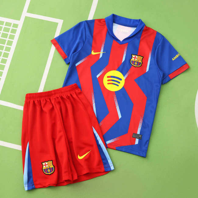 25/26 Barcelona Fourth Away Kids Kit