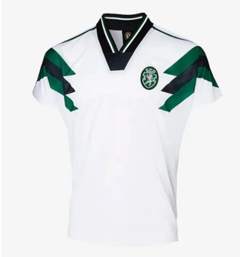 25/26 Sporting Lisbon Vintage White Man Jersey | Fan Version