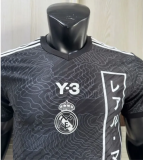 25/26 Real Madrid Y3 Black Jersey | Player Version