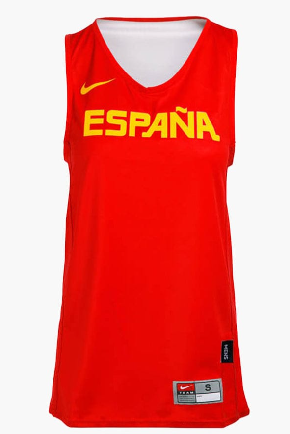 Spain basketball red Jersey