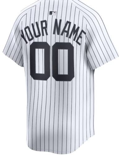 Men's New York Yankees Home Jersey -Player Name