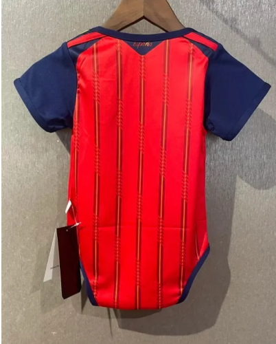2026 Spain World Cup Home Baby Jersey