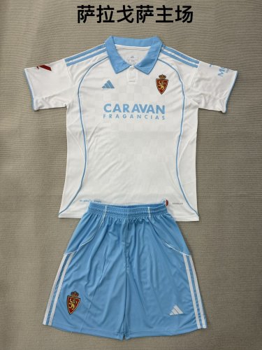 25/26 Real Zaragoza Home Adult Uniform