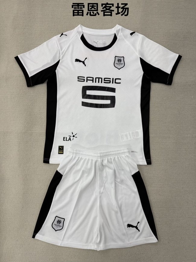 25/26 Rennes  Away Kids Kit
