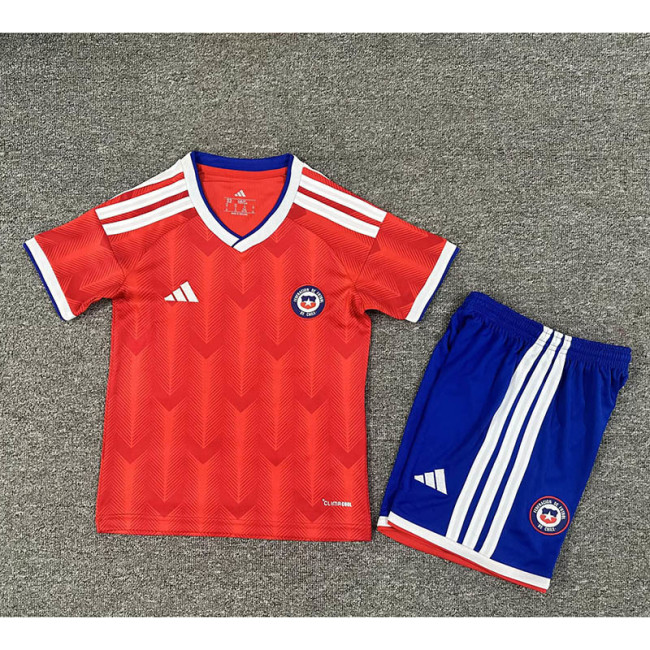 2026 Chile World Cup Home Kids Kit