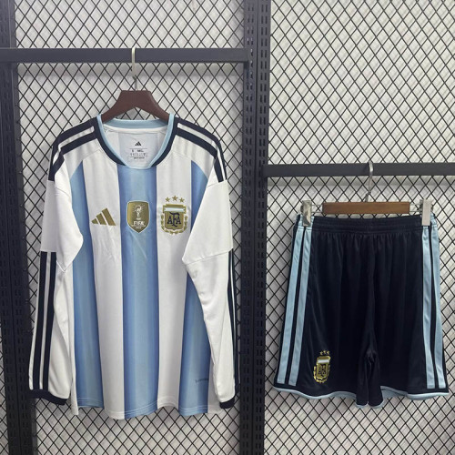 2026  Argentina World Cup Home Long Sleeves Adult Uniform