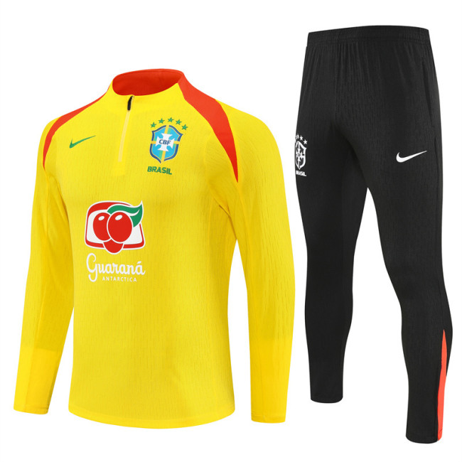25/26 Brazil Kids Tracksuits (Player Version)