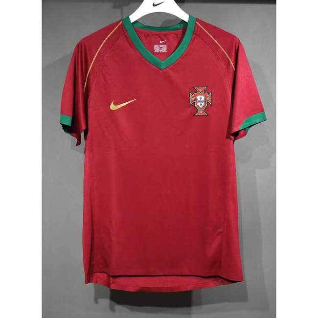Retro 2006 Portugal  Home Jersey