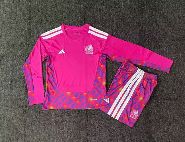 2026 Mexico World Cup Goalkeeper Long Sleeve kids kit