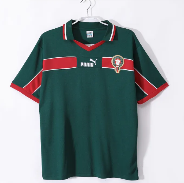 Retro 1998 Morocco Home Jersey