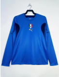 Retro 2006 Italy Home Long Sleeve Jersey
