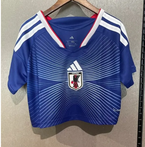 2026 Japan World Cup Home Women Cropped Jersey