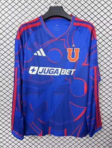 26/27 Universidad de Chile Home Long Sleeve Jersey | Fan Version