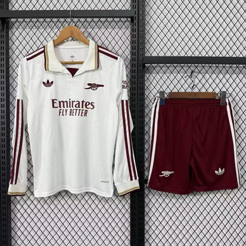 25/26 Arsenal Third Away Long Sleeve Kids Kit
