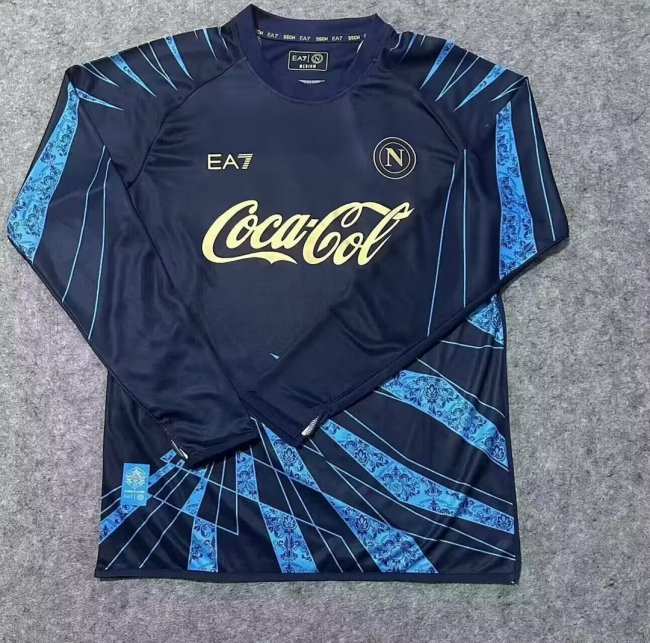 26/27 Napoli Pre-Match Long Sleeve Jersey | Fan Version