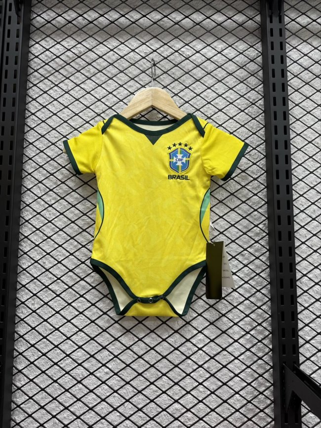 2026 Brazil World Cup Home Baby Jersey