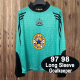 Retro 1997/98 Newcastle United Goalkeeper Long Sleeves Jersey