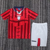 Retro 1998 England Away Kids Kit