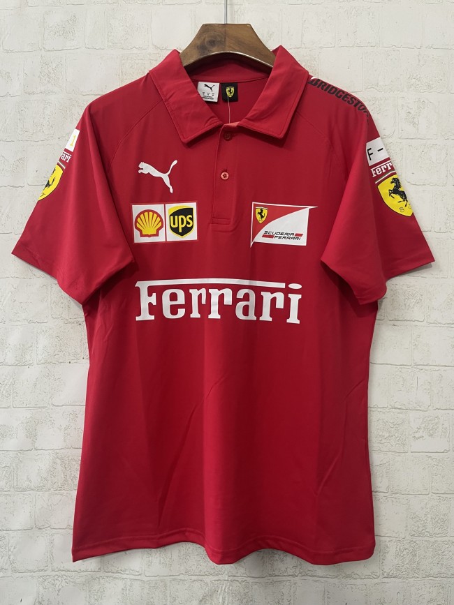 2025 F1 Ferrari  Racing Polo Shirt